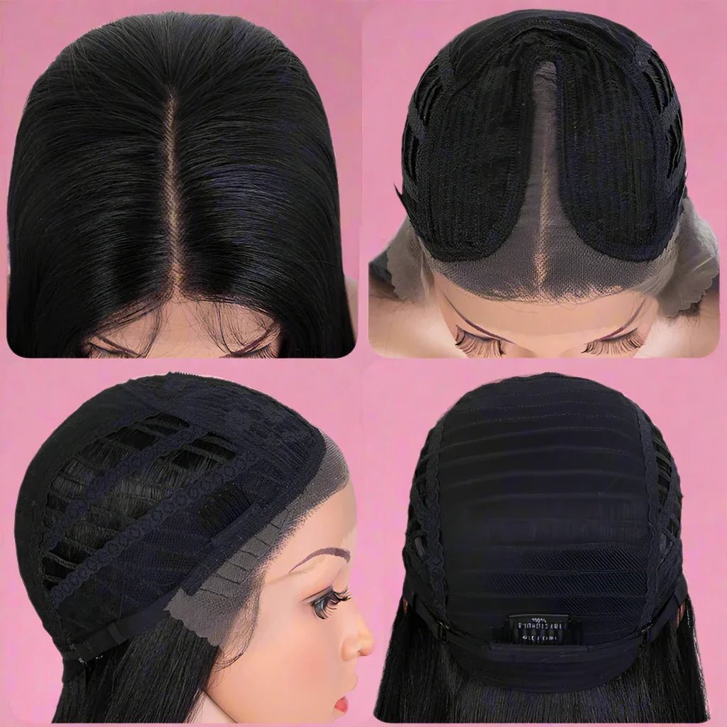 Perruque - SilkyLace™ - Noir - Coiffure Enchanté