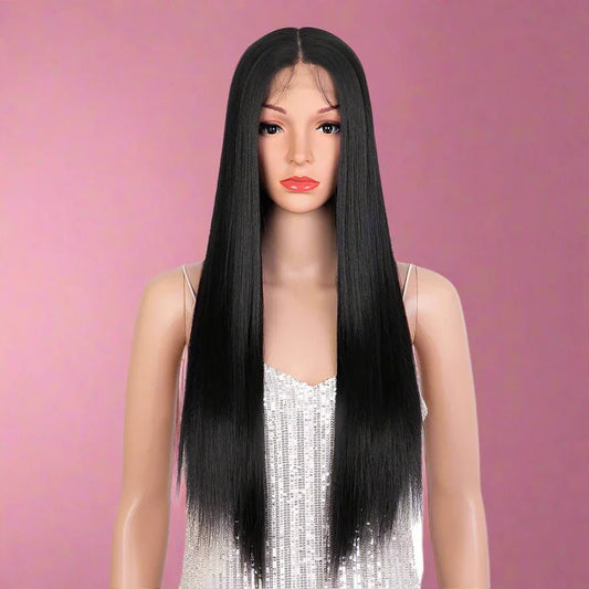 Perruque - SilkyLace™ - Noir - Coiffure Enchanté