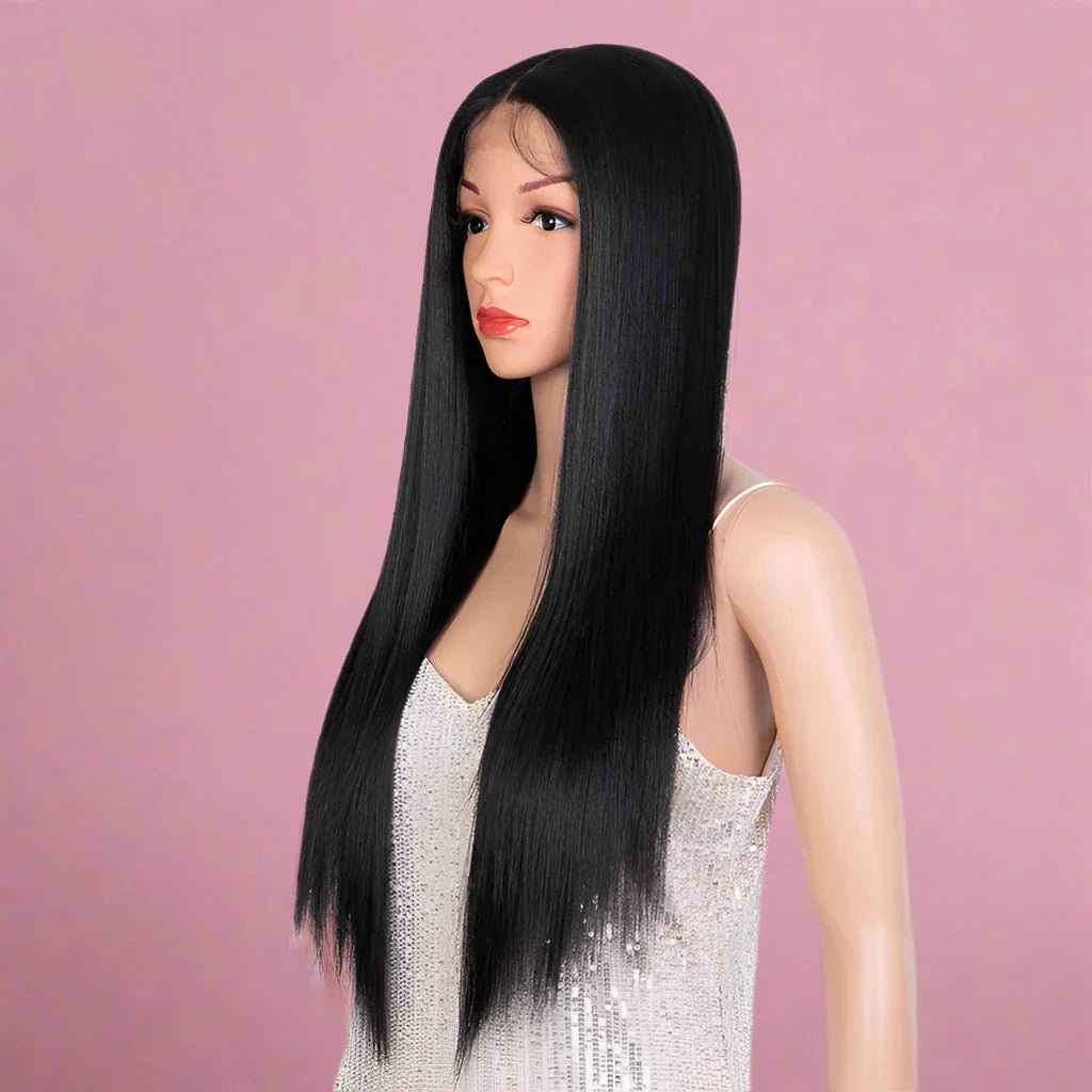 Perruque - SilkyLace™ - Noir - Coiffure Enchanté
