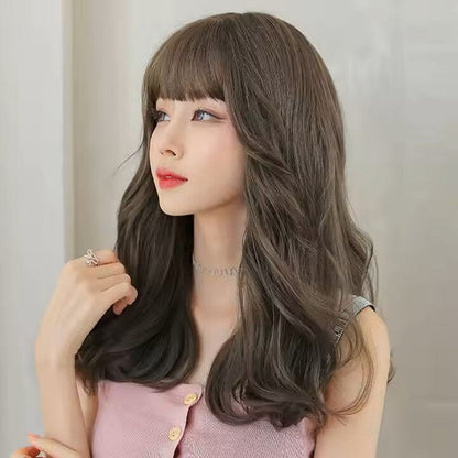 Perruque - VelvetCurl™ - Brun Cendré - Coiffure Enchanté